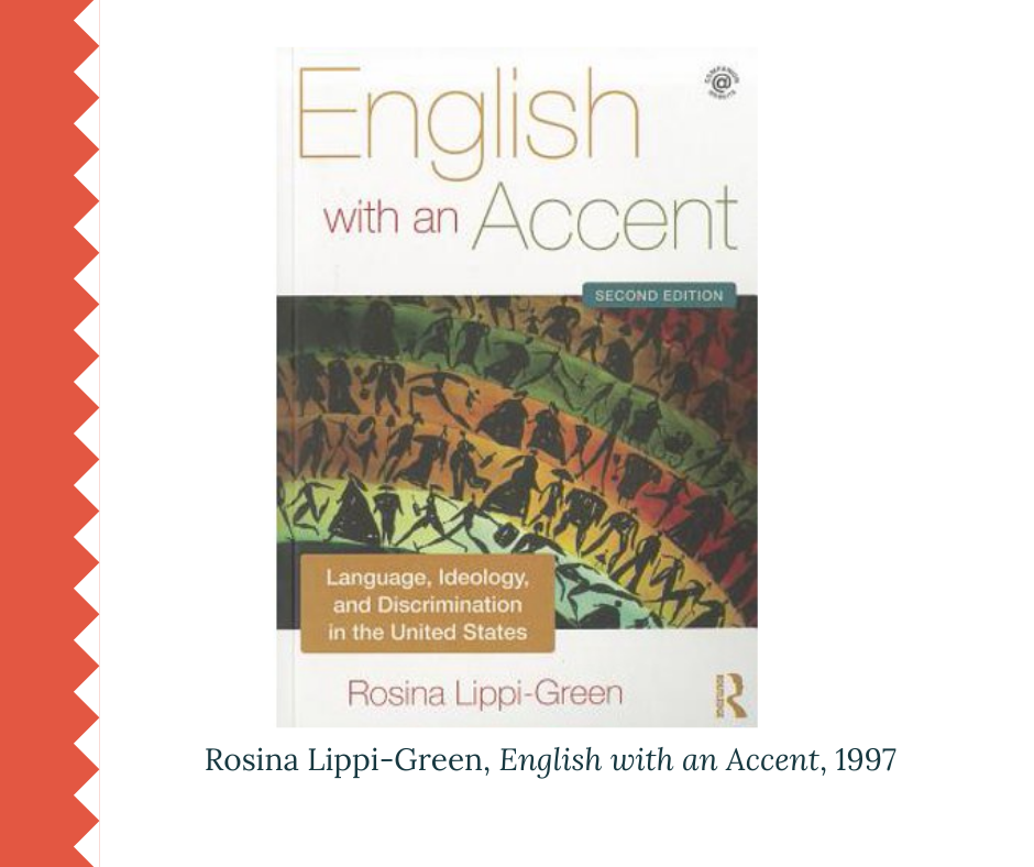 Le mythe du non-accent : accentisme classisme racisme Rosina Lippi-Green